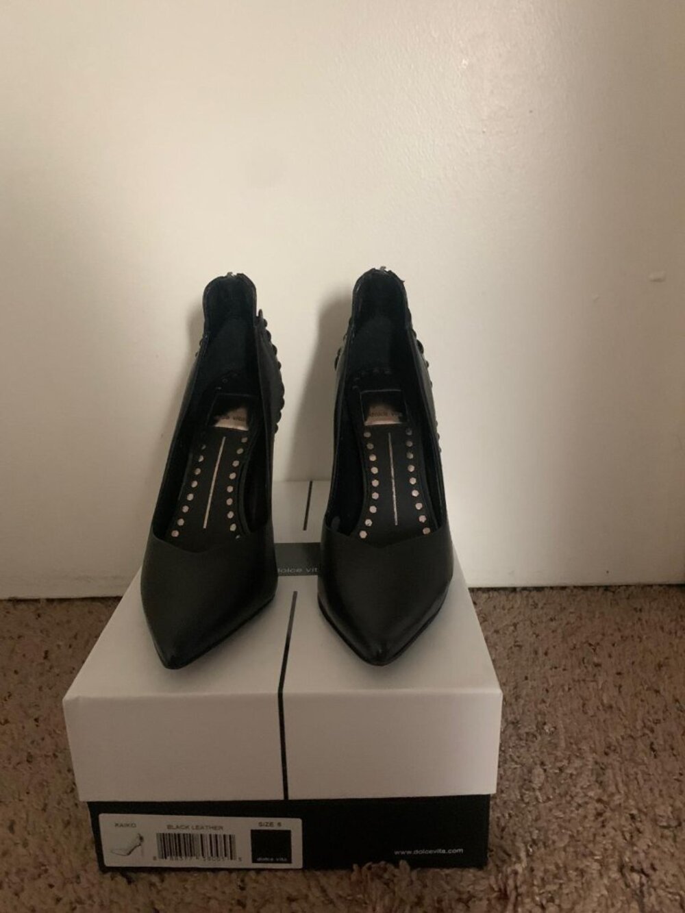 Dolce vita black heels